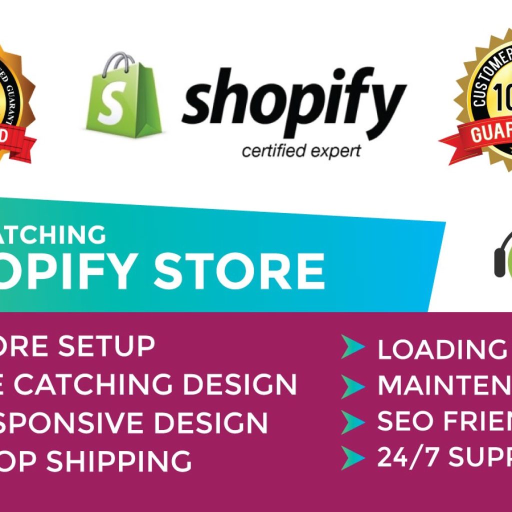 3958I will shopify website redesign, shopify website design, shopify store design
