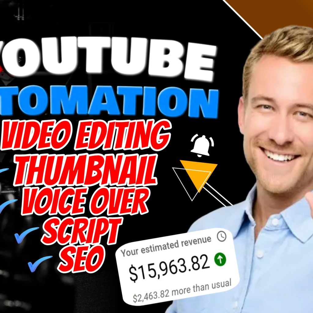 3943Make monetized YouTube automated faceless cash cow videos, cash cow channe