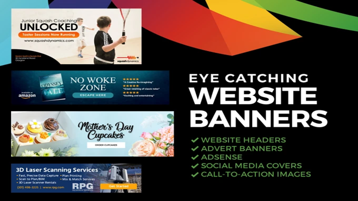 1961I will create an eye catchy banner or slider for your website