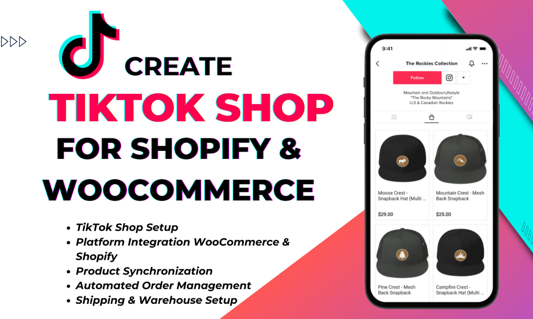 2204I will setup tiktok catalog for tik tok shop and ads link with shopify