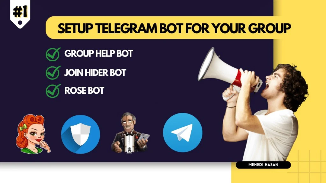 1902I will create group and setup a professional telegram bot for your group