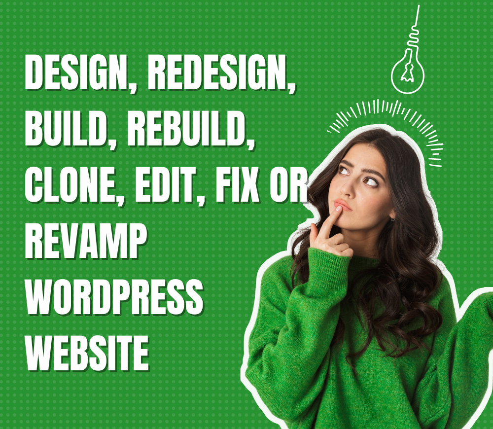 3316I will create wordpress website design and development