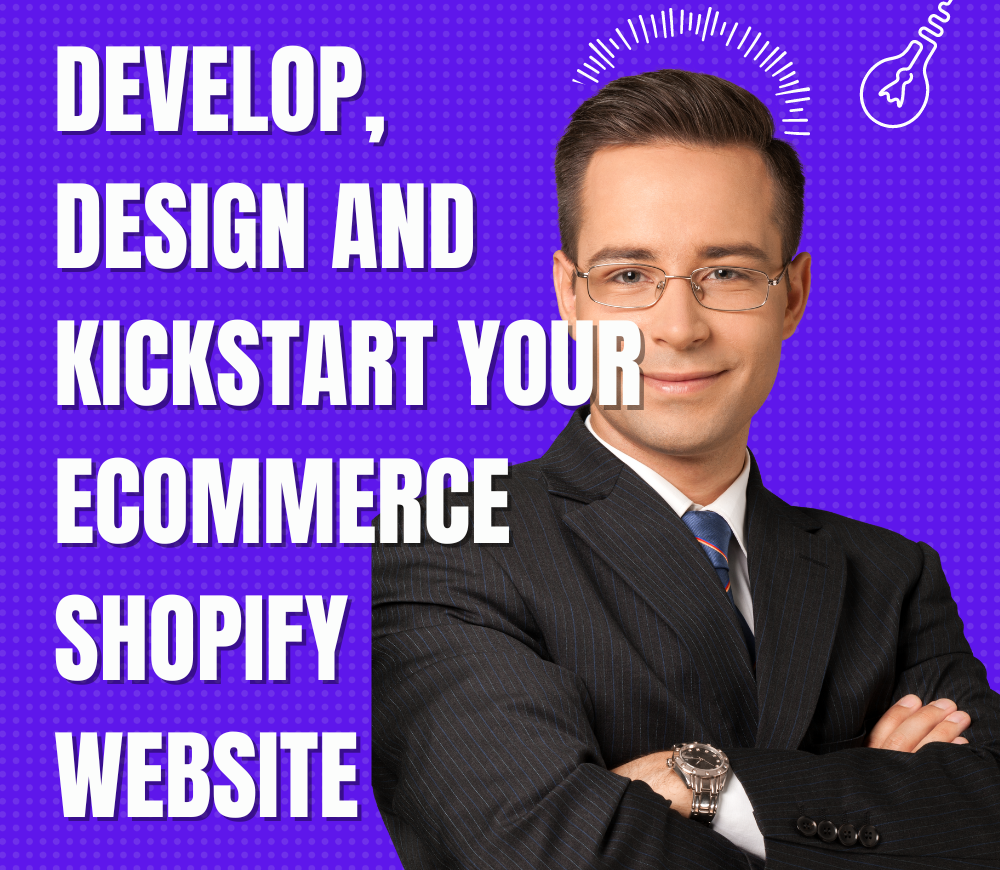 3351I will design and kickstart your ecommerce shopify website