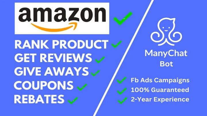 1538I will build manychat bot for your amazon fba business on facebook