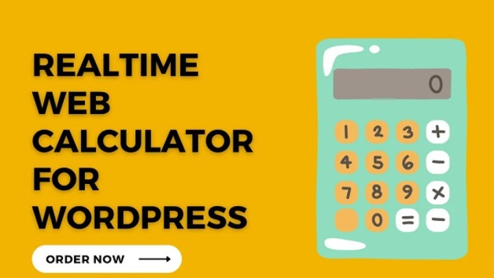 2053I will develop realtime web calculator for wordpress website