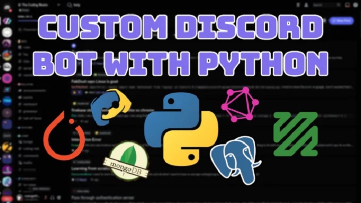 1507I will make a custom feature rich discord bot with python