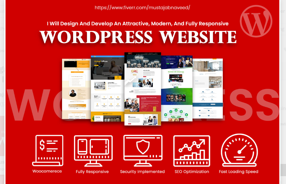 1840I will design a professional wordpress website with a modern look