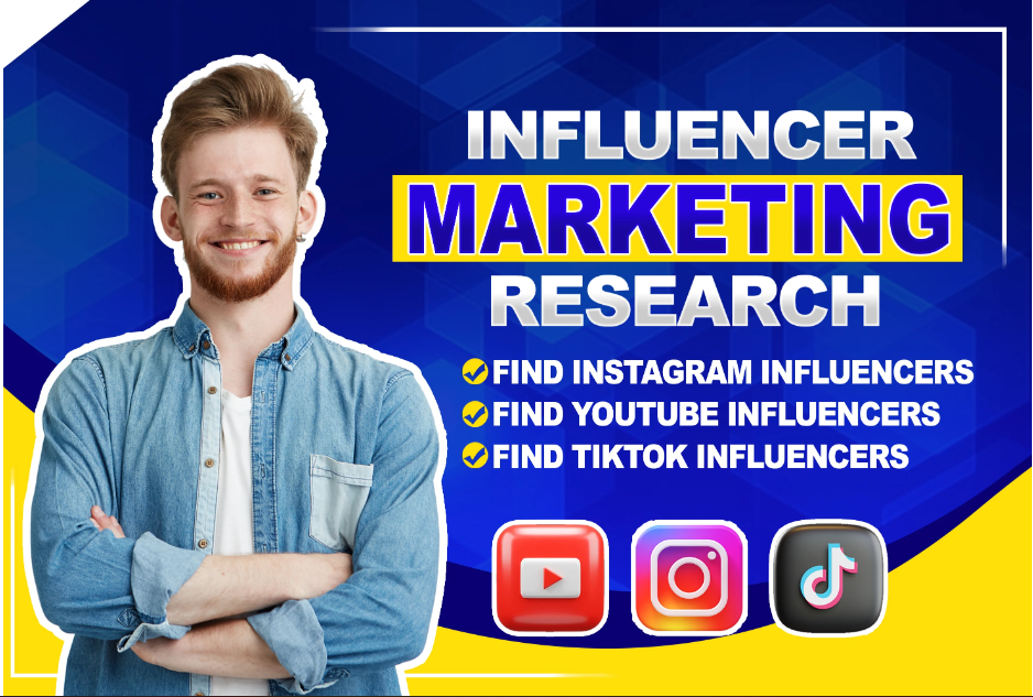1875I will find the best social media instagram influencers for influencer marketing
