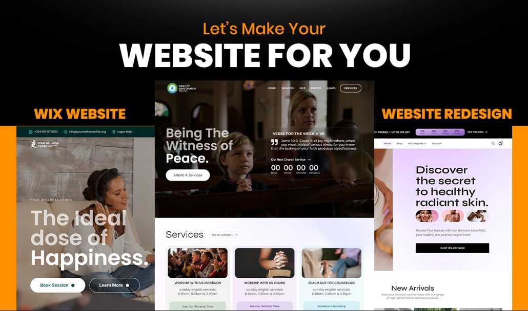 44488I will customize wordpress website design, redesign with responsive