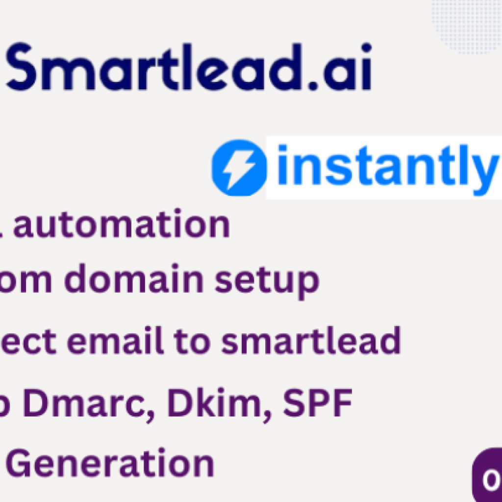 19056I will set up and manage instantly ai email campaign and warm ups