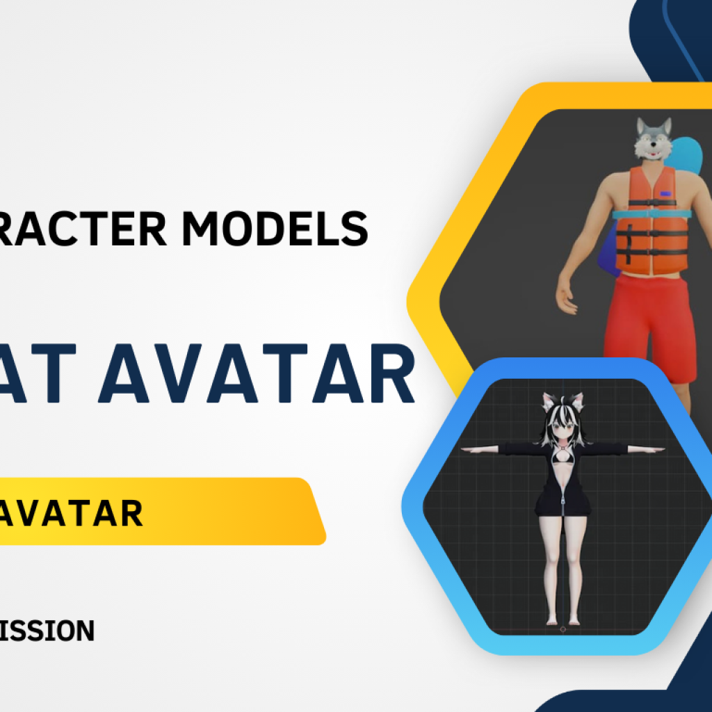 17997design a custom vrchat avatar anime vrchat or furry vrchat avatar for vrchat